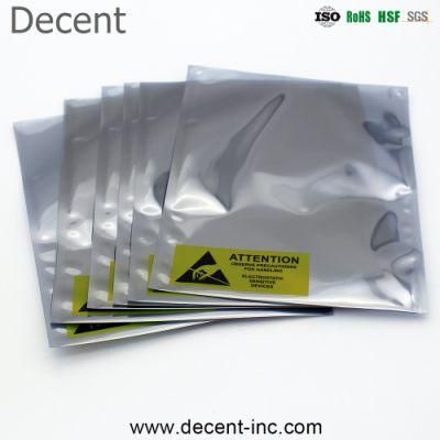 Foil Pouch Stand up Pouches Silver Back Clear Feont Open Top Foil Mylar Pouches Aluminum Foil Packing Bags Ziplock Bag Logo