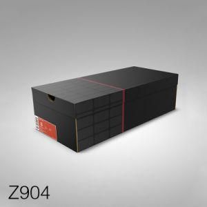 Z904 Luxury Cardboard Shoe Box Wholesale for Boots Packaging with Magnet Closure