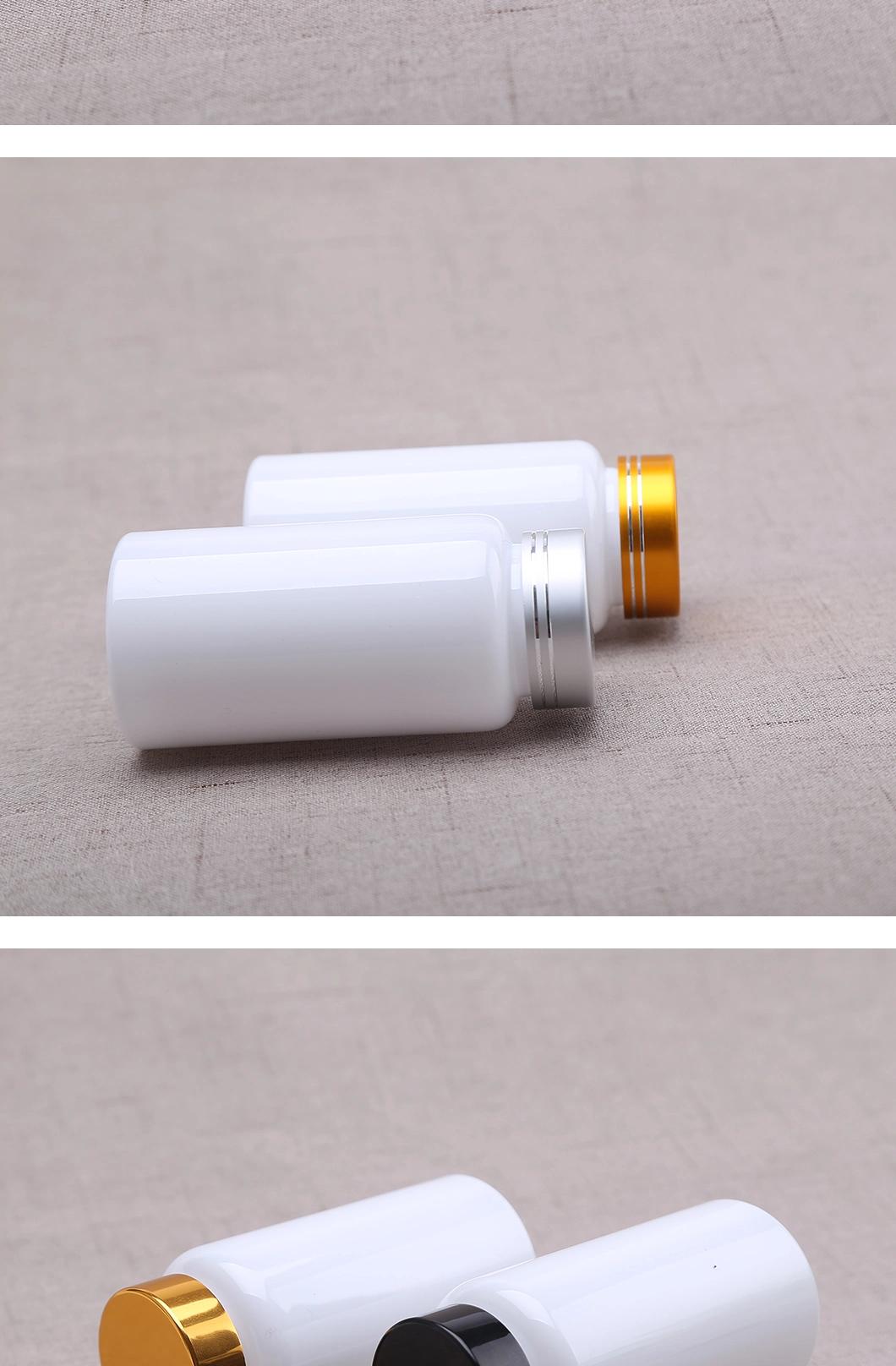 150 Ml White Portable Pet Plastic Capsule Health Care Packaging Bottle