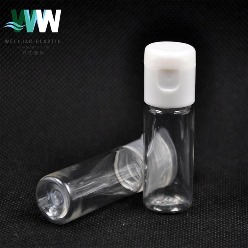 5ml Plastic Pet Flat Shoulder Bottle of High Quality