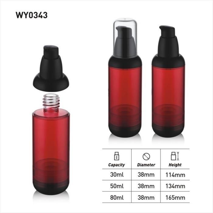 Winpack China Factory Skin Care Airless Pump Bottle 80ml for Cosmetic Package