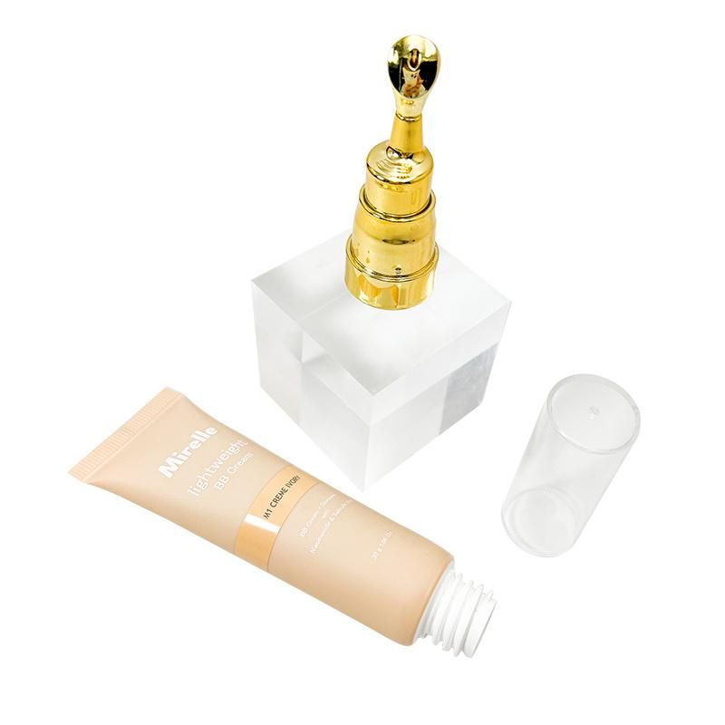 Lip Gloss PE Soft Tube Aluminum Cosmetic Container Massage Tube