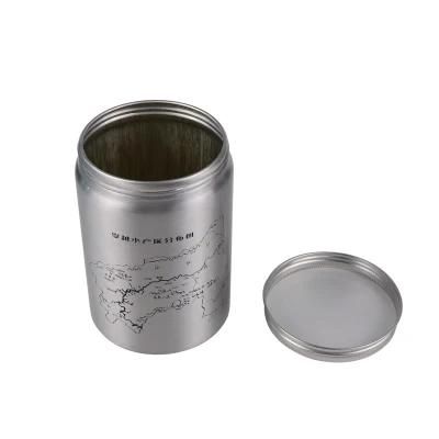 500ml Aluminum Gift Packaging Canister for Tea Packing