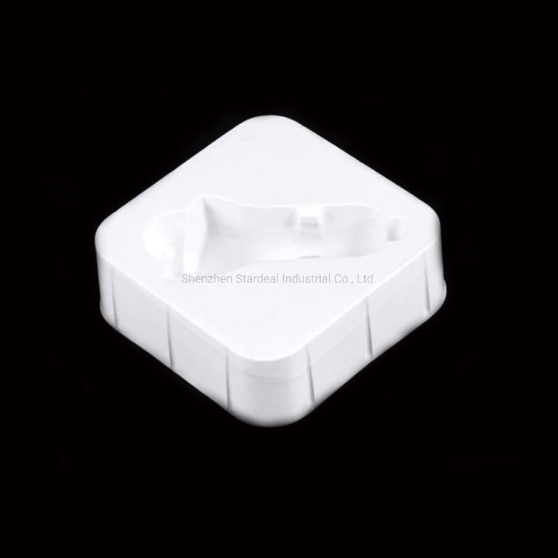 Custom White Disposable PVC Pet Plastic Toy Cosmetic Insert Tray