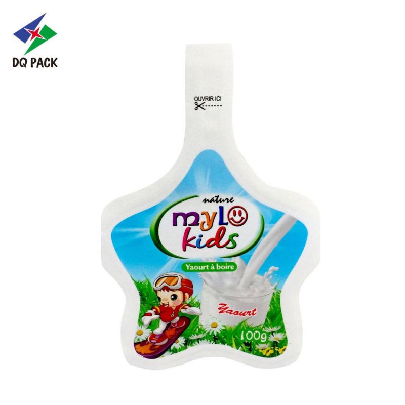 Customized Printing 70ml Injection Shape Pouch Plastic Bag