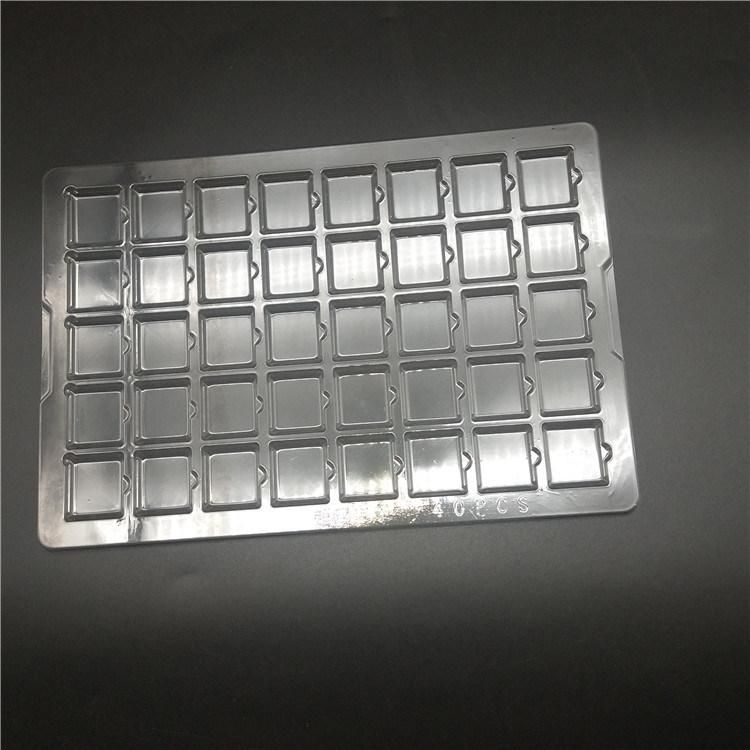 Custom Clear Transparent Plastic Electronic Components Packing Blister Tray