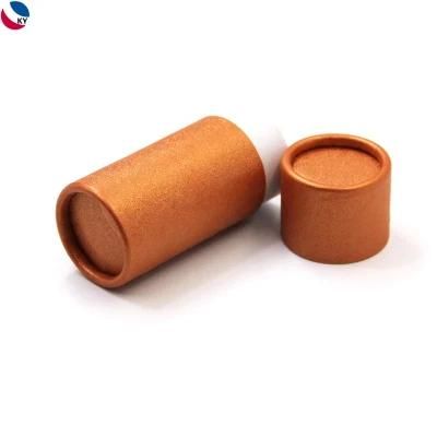 Customized Printing Perfume Bottle Cylinder Paper Tube Cardboard Packaging Boxes with EVA Insert