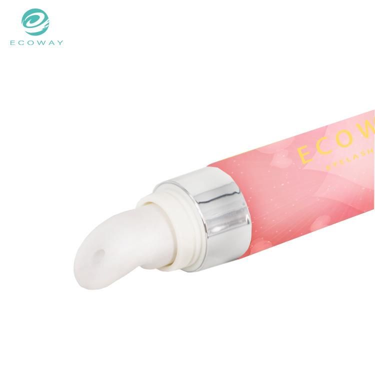 20ml Silver-Plated Shoulder Sleeve Pink Eye Cream Tube