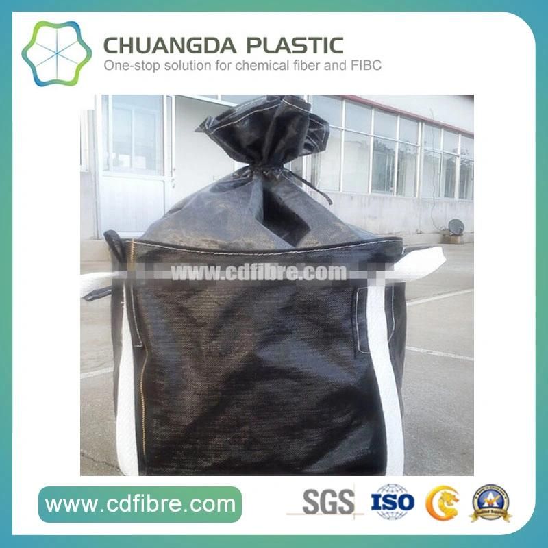 Black FIBC Jumbo Container Big Bag for Activated Carbon