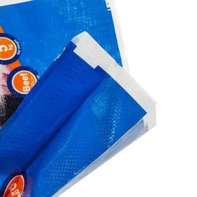 20kg Dog Food Packaging Bag PP Woven with Plastic Handle for Sale