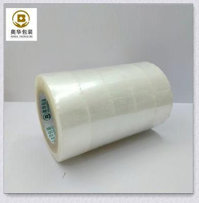BOPP Carton Sealing Self-Dhesive Double Side Office Adhesive Seal Transparent Super Clear Manchine and Hand/Manual Invisable Packing Tape