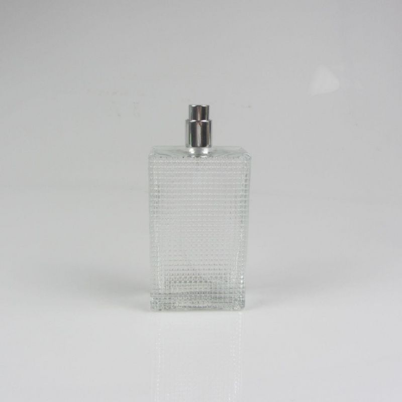 Square Glass Bottle Spray Bottle for Perfume Packaging