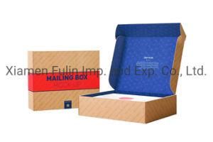 Tab-Locking Deluxe Custom Recycled Promotional Brown Delivey Mailer Box