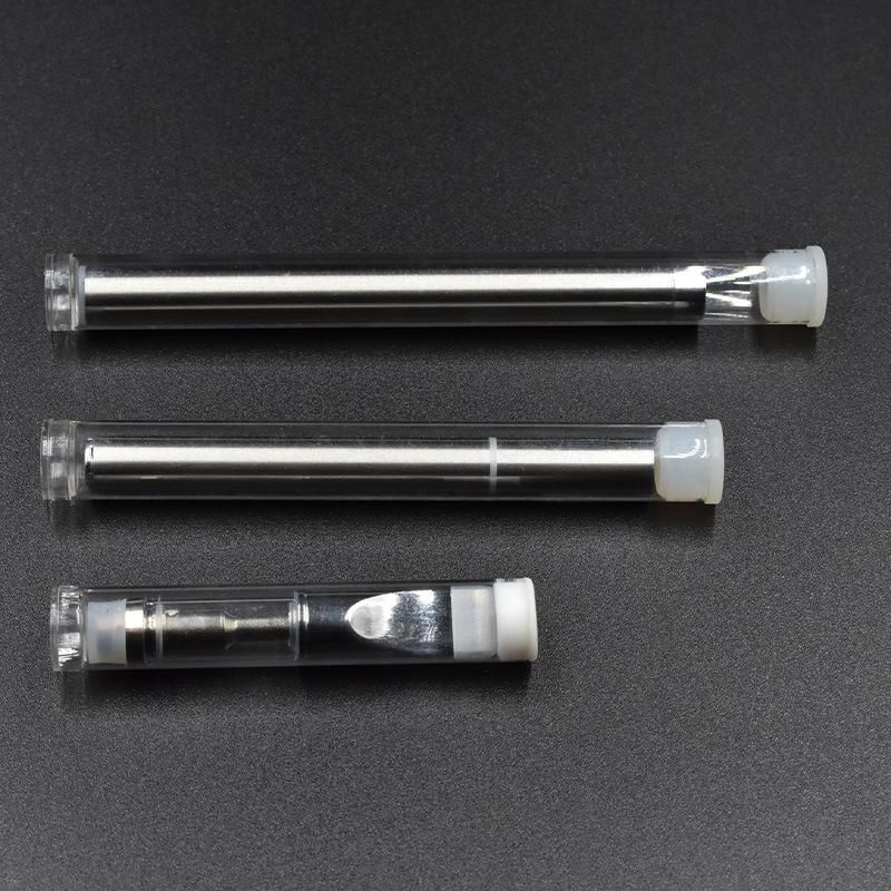 Custom Clear Plastic Vape Cartridge Battery Packaging Plastic Tube