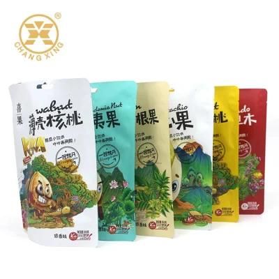 Wholesale High Quality Customized Stand up Pouch Seeds Bag Edibles Nuts Packaging Bags