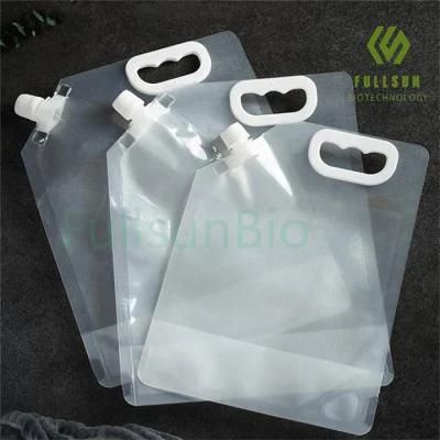 Food Packaging Bag Coffee Tea Recyclable Handle Drink Juice Beer Seasoning Sauce Vacuum Nozzle Plastic Bags