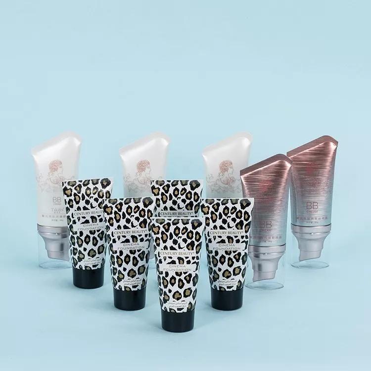 Plastic Cosmetic Liquid Foundation Hand Cream Eco Friendly Tube Packaging
