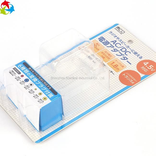 Customized Slide Card Clear Blister Packaging Tray for Toys