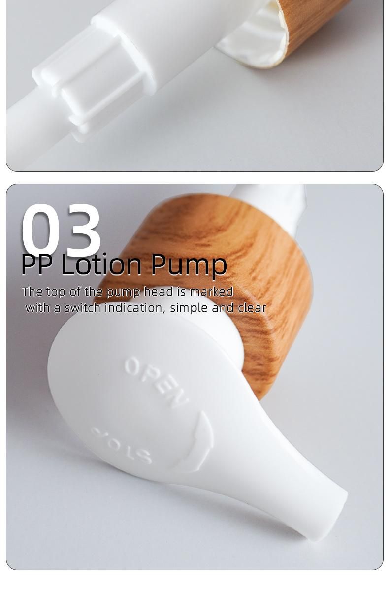 24/410 28/410 Left-Right Shampoo Hand Sanitizer Plastic Liquid Soap Dispenser Water Transfer Lotion Pump