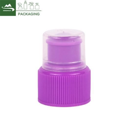 28/410 Screw Cap Pull Push Cap Plastic Lids for Drinking Bottle