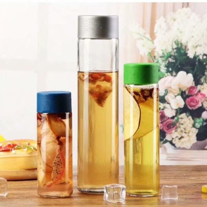 250ml-800ml Clear and Frosted Voss Water Glass Bottle Wholesale