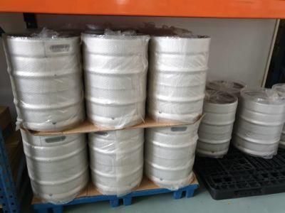 New Design Large Capacity Dispenser Equipment Food Grade Silm Us 20L 30L 60L Baby Kegs 304 Stainless Steel Beer Cask