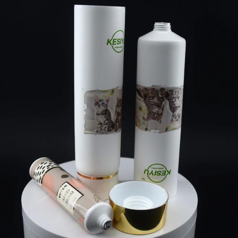 Eco Friendly Cosmetic Toothpaste Tube Packaging for Empty Squeeze Cream Tube Round Tubes