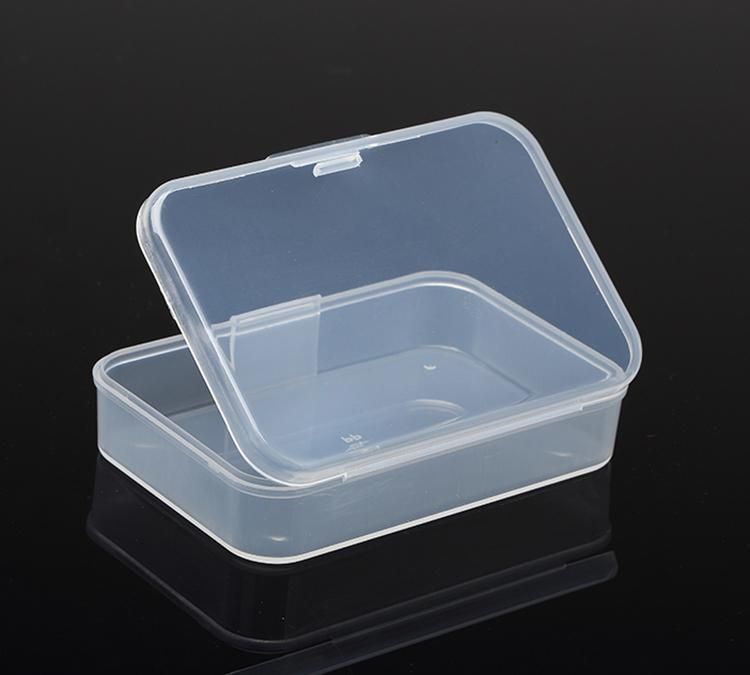 High Transparency Visible Plastic Box Clear Storage Case with Lid Use for Organizing Small Parts