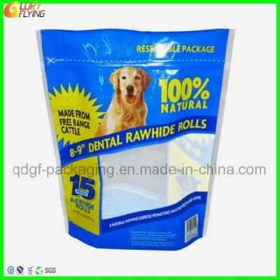 Stand up Zipper Bag for Packing Dog Foods/Plastic Food Packaging Bag