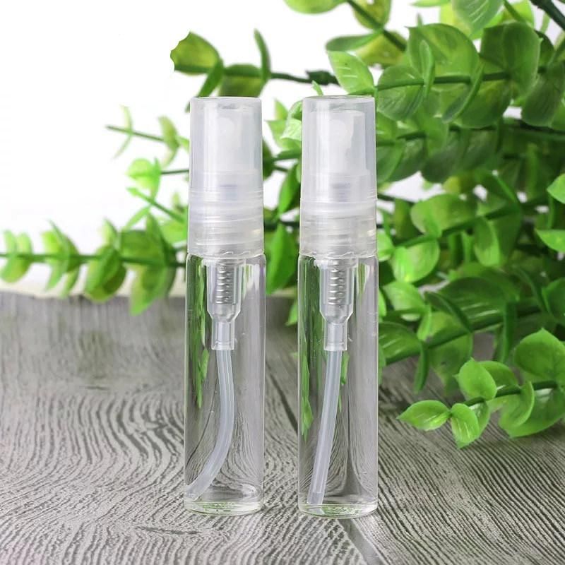 Portable 5ml Refillable Bottle Plastic and Aluminum Pressed Pump Spray Bottle Liquid Container Mini Travel Refillable Bottles