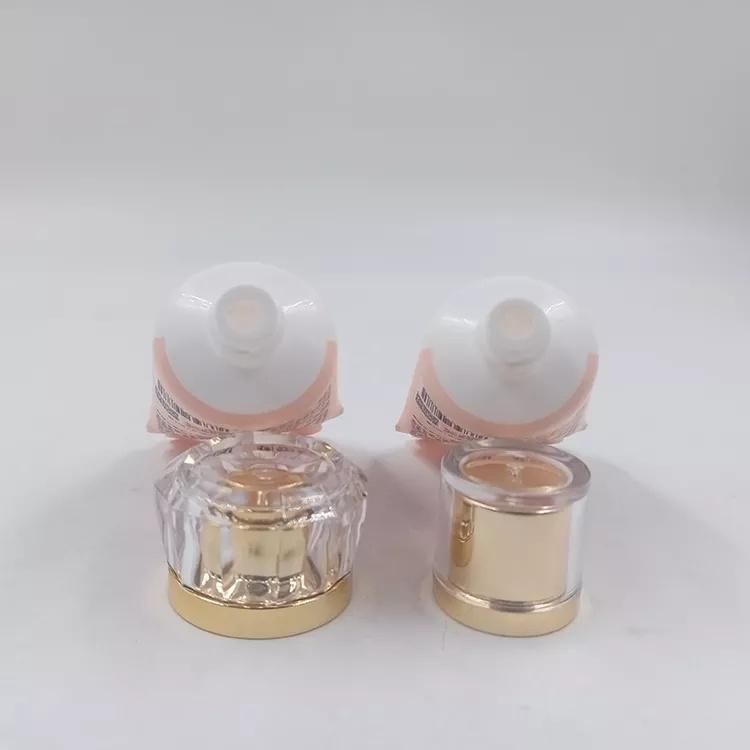 Empty Cream Tubes with Screw Cover for Cosmetic Tube Packaging