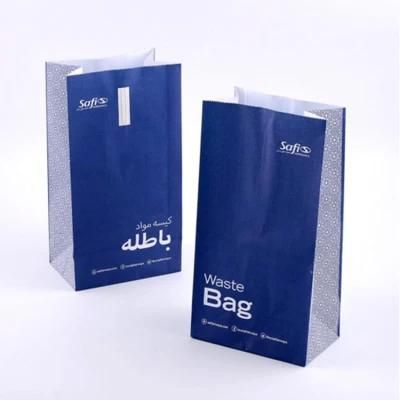 Disposable Airline PE Coated Vomit Paper Bag