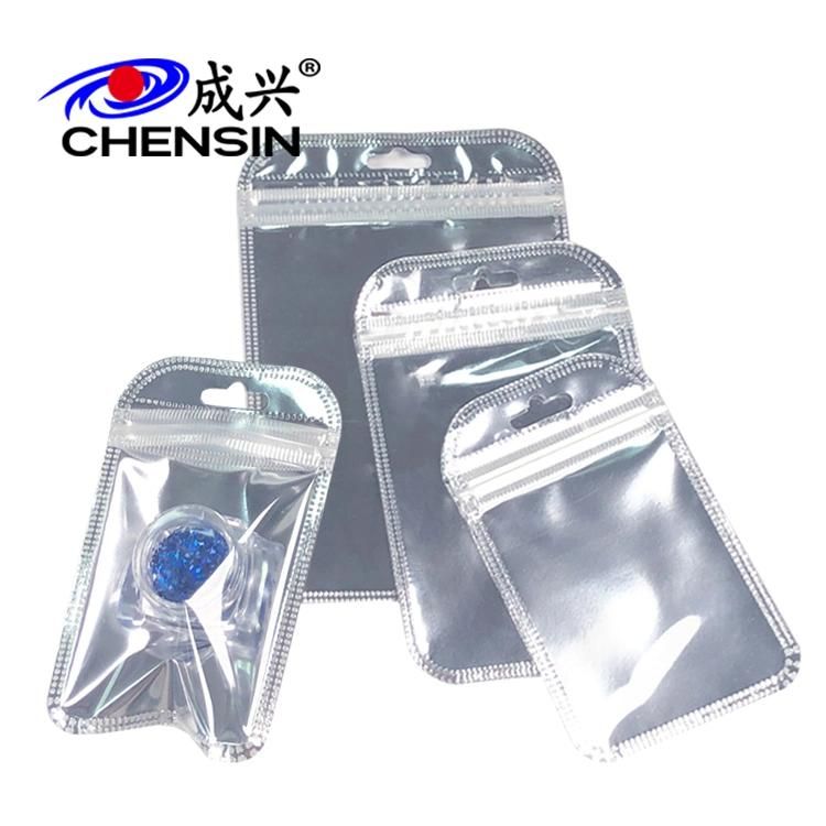 Resealable Aluminum Foil Flat Pouch Laminated Ziplock Plastic Bag