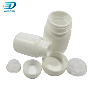 60ml HDPE White Plastic Pill Bottles Pharmaceutical Capsule Packaging Container Medical Bottle