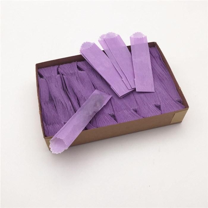 Eco-Friendly Purple Mini Glassine Wax Paper Bag