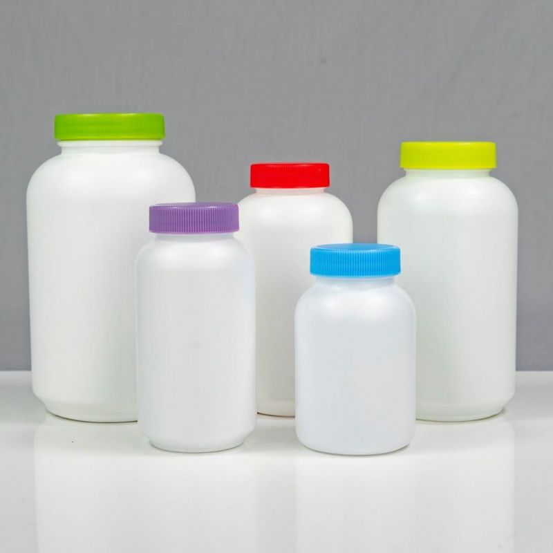 Manufacturers Irregular Round Jar High Density Hot Sale Empty Oxygen Resistance Food Medicine Healthcare Products Matte Skin HDPE Plastic Bottle