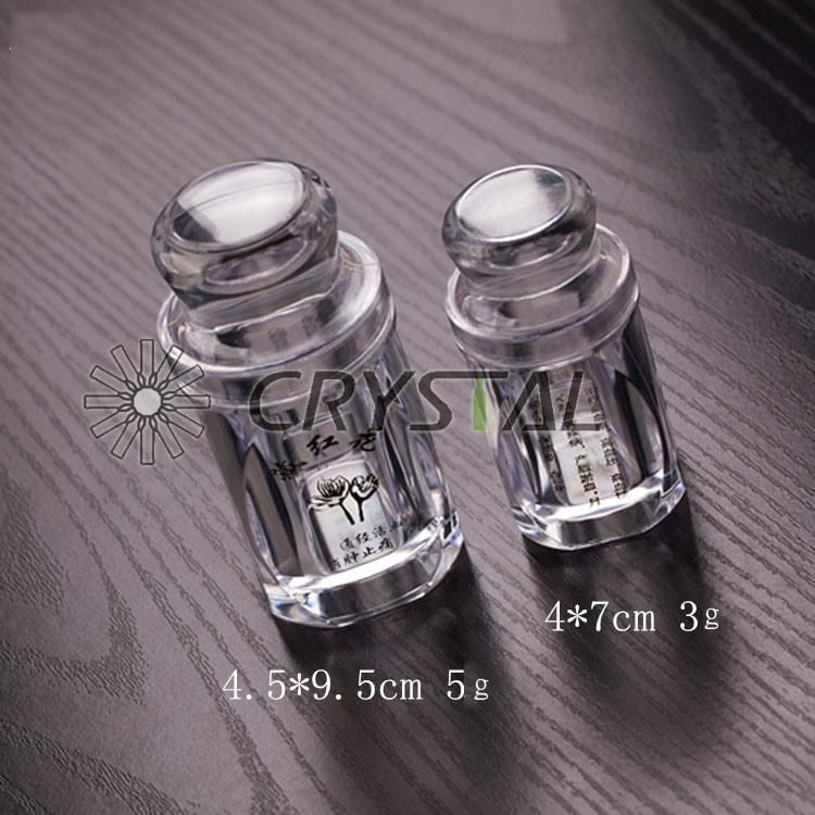 1g 3G 5g Acrylic Saffron Bottle, Bottle for Drug