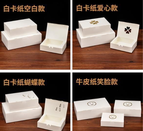 Kraft Paper Food Takeaway Box Food Package Box Salad Package Box Fried Chicken Package Box Oil Proof Wholsale