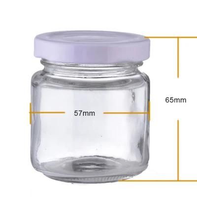 4oz Glass Caviar Jar with Metal Cap