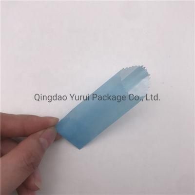 22mm Blue Mini Wax Paper Bags in Box, 600PCS / Box