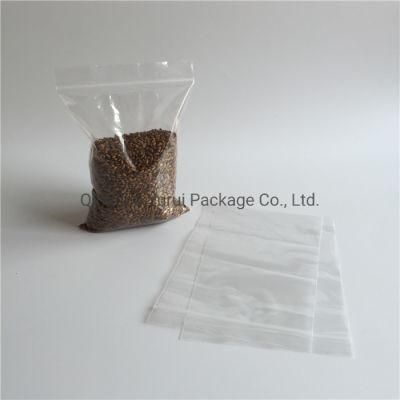 Factory Wholesale Transparent Any Size Ziplock Bag Packaging Bag