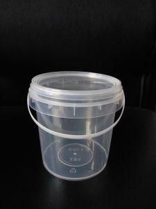 1L Transparent Container with Tamper Proof Lid