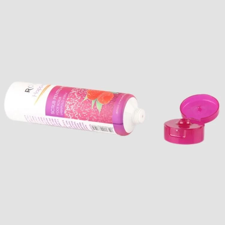 Customized Al Plastic Octagonal Cap Makeup Cream Tube Kids Teeth Toothpaste Whiten Package