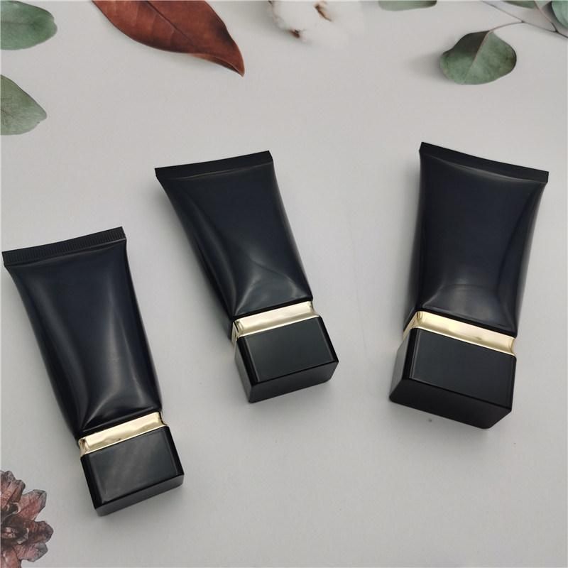 Oval Tubes for Cosmetics Black Custom Cosmetic Tube Cosmetics Tube