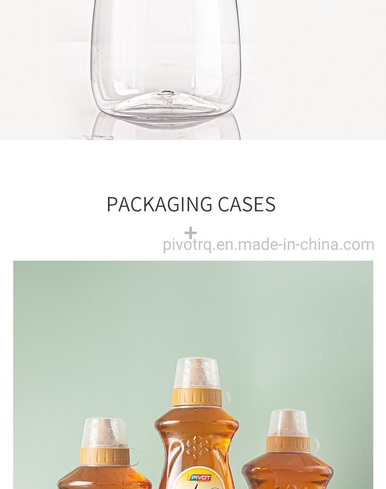 500g 800g 1000g Squeeze Bottle with Food Grade Pet for Honey Packaging