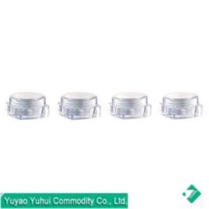 First-Rate Quality Plastic Jar for Eye Shadow, Balsam, Gadget