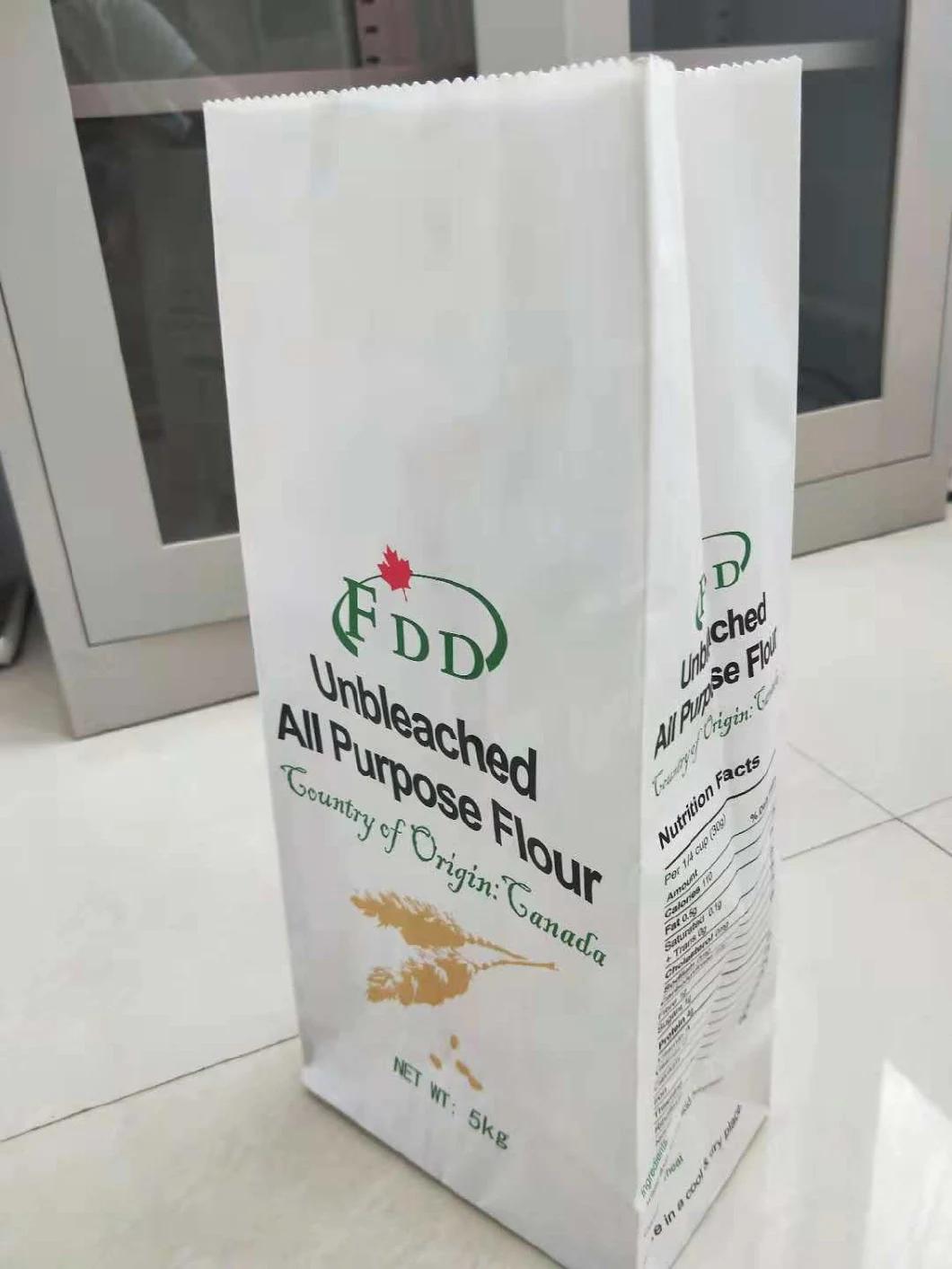 Food Grade Wheat Flour Packaging Bag Corn Sack