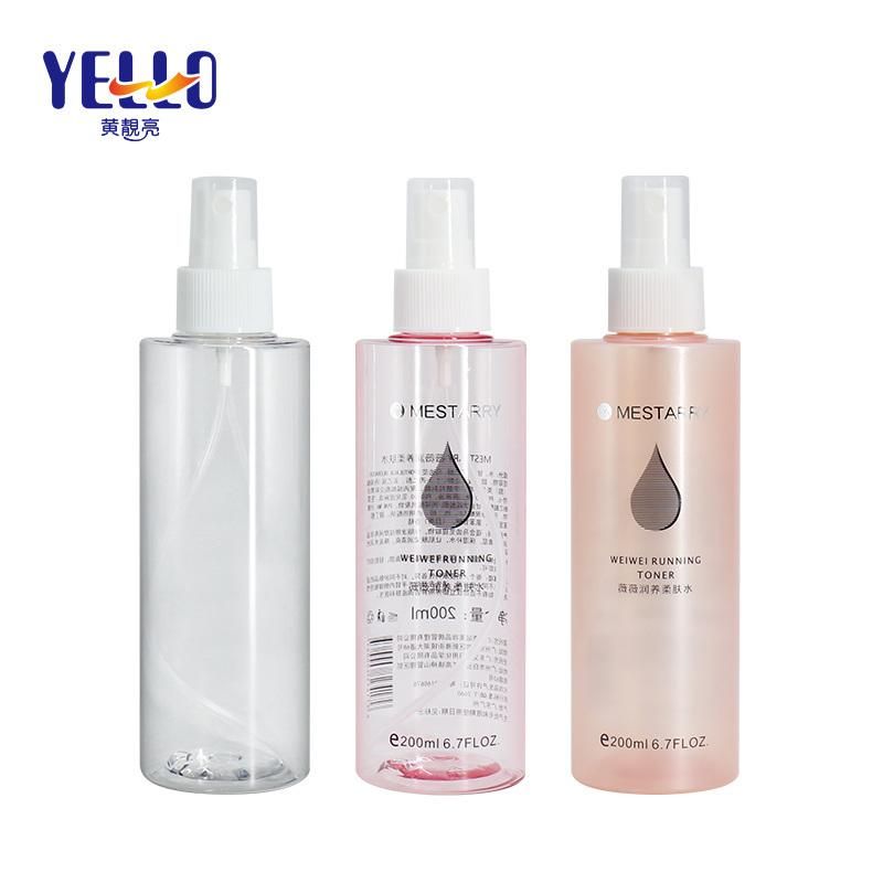 Best Selling Skincare Packaging 120ml 150ml 165ml 200ml White Transparent Pet Lotion Bottle