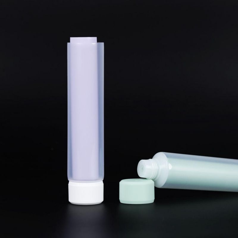 Cream Plastic Cosmetic Tubes Packaging Silkscreen Print Loffset Printing