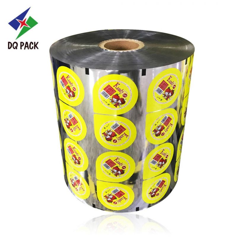 Customized Printing PVC Cup Sealing Roll Film for Jelly